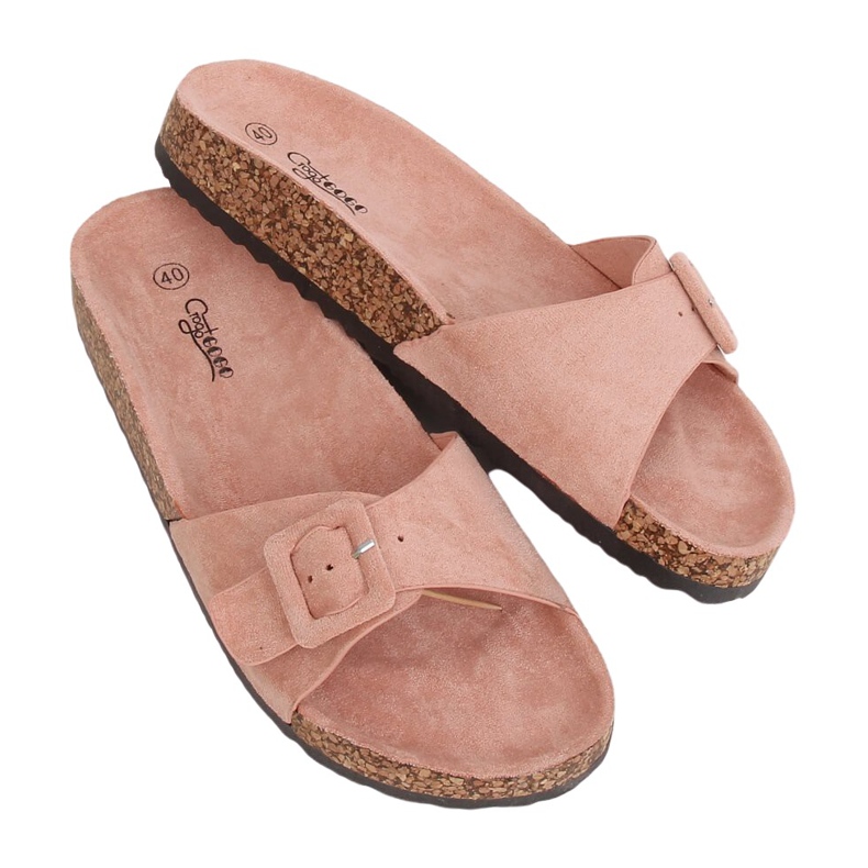 Roz G-5026 Tălpi roz din plută