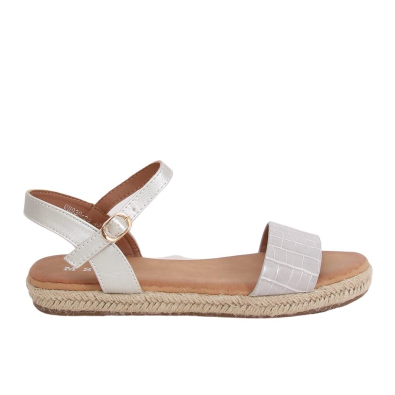 Sandale espadrile gri WH939 Gri