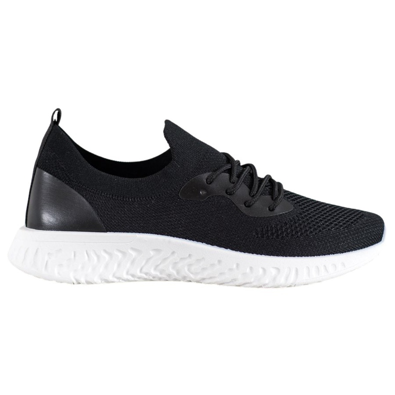 SHELOVET Pantofi sport casual negru