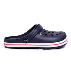 Papuci bărbați pentru piscină Kroksy Pasipheme Blue Navy albastru marin Papuci bărbați pentru piscină Kroksy Pasipheme Blue Navy albastru marin