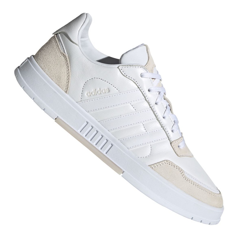 Pantofi Adidas Courtmaster M FW2890 bej alb