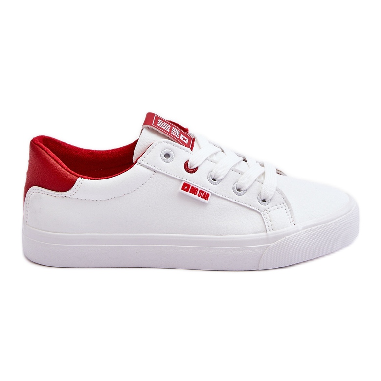 Adidași pentru femei Big Star White EE274311 alb