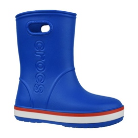 Crocs Crocband Rain Boot Kids 205827-4KD albastru Crocs Crocband Rain Boot Kids 205827-4KD albastru