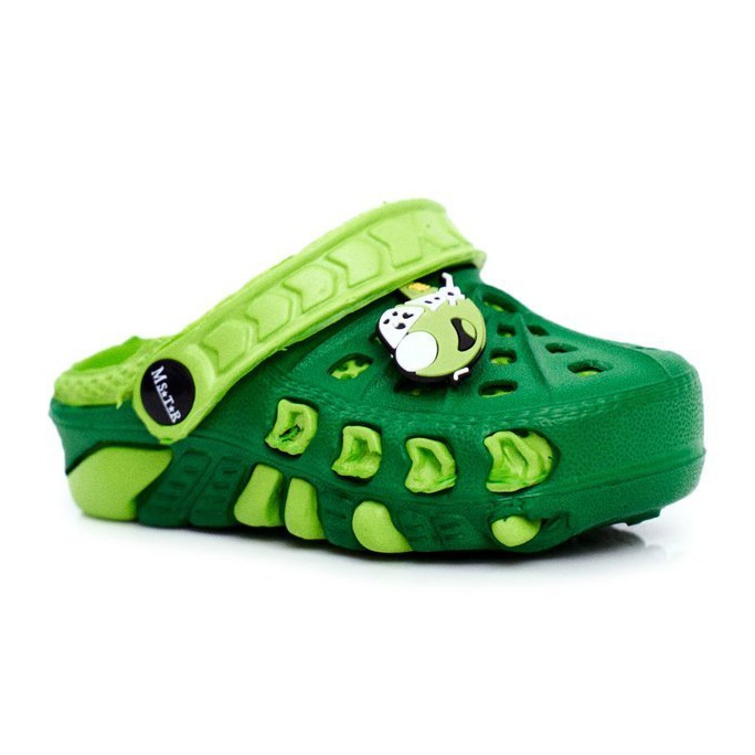 Spumă verde pentru copii Crocs Green Plane Donald