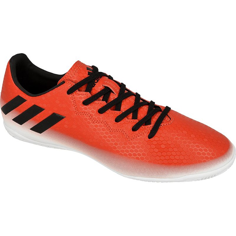 Încălțăminte de interior adidas Messi 16.4 In M BA9026 roșu portocale si rosii