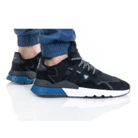 Pantofi Adidas Nite Jogger M FW5331 negru verde Pantofi Adidas Nite Jogger M FW5331 negru verde
