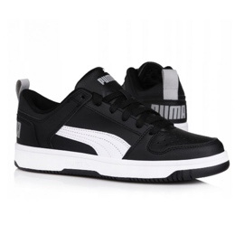 Puma Rebound Layup Lo Sl Jr 370490 02 negru