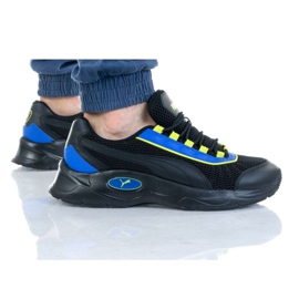 Pantofi Puma Nucleus M 369777 07 negru albastru