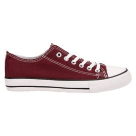 SHELOVET Adidași Burgundy roșu SHELOVET Adidași Burgundy roșu
