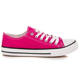 SHELOVET Adidași Fuchsia roz