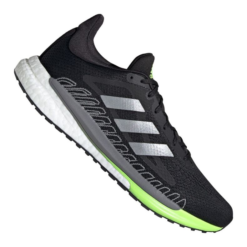 Pantofi de alergare Adidas SolarGlide 3M M FV7254 negru Pantofi de alergare Adidas SolarGlide 3M M FV7254 negru