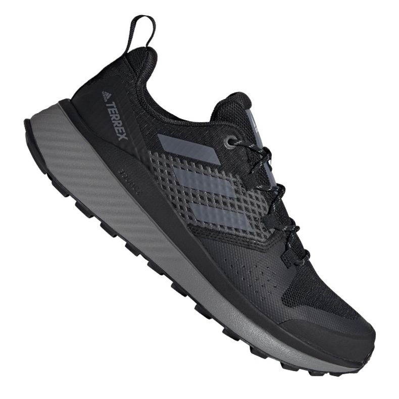 Pantofi de trekking adidas Terrex Folgian M EF0404 negru gri