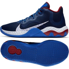 Încălțăminte de baschet Nike Renew Elevate M CK2669 400 multicolor albastru