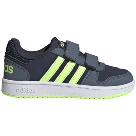 Pantofi Adidas Hoops 2.0 Cmf Jr FW4930 albastru marin multicolor