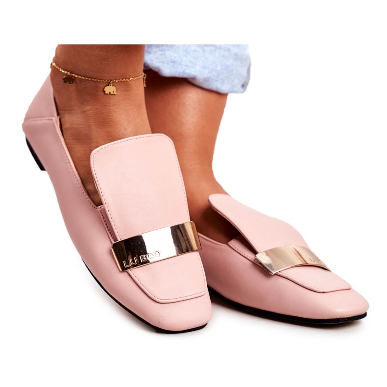 Insignia de damă Lu Boo Lords Pink Gold Harlem roz