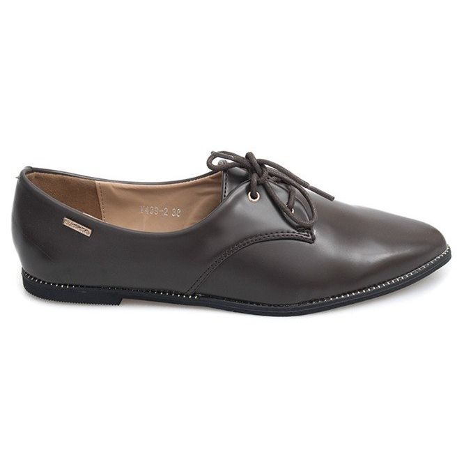 Încălțăminte clasică elegantă pentru femei Maro Y439