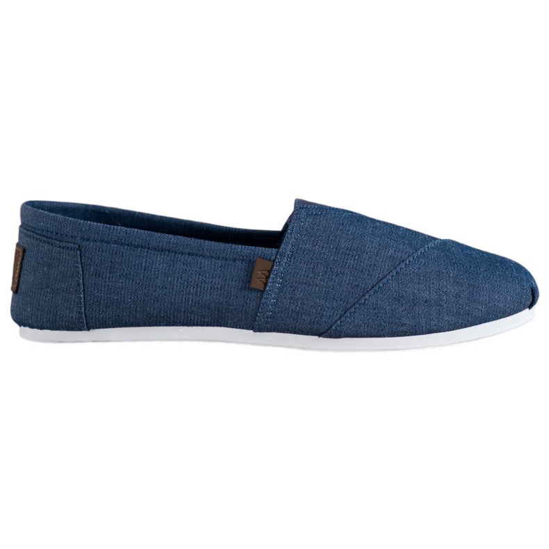SHELOVET Adidași Slip On Albastru Bleumarin