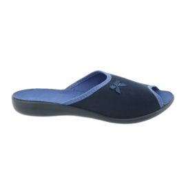 Pantofi de dama Befado pu 254D083 bleumarin albastru
