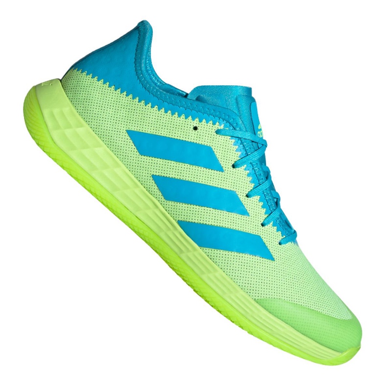 Încălțăminte de interior adidas Adizero FastCourt M FU8385 gri / argintiu, albastru, verde verde