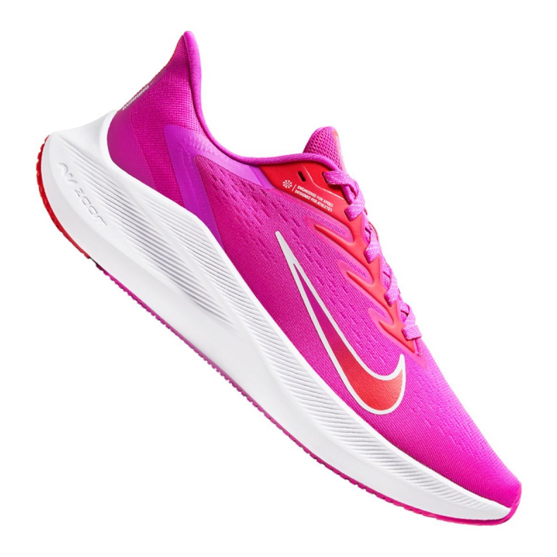 Pantofi de alergare Nike Zoom Winflo 7 W CJ0302-600 roșu roz