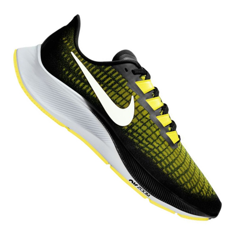 Pantofi de alergare Nike Air Zoom Pegasus 37 M BQ9646-007 negru galben