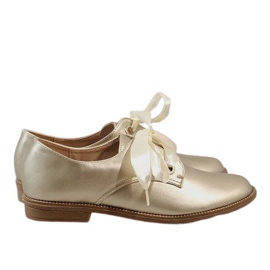 Pantofi cu șiret auriu 188-233 de aur galben Pantofi cu șiret auriu 188-233 de aur galben