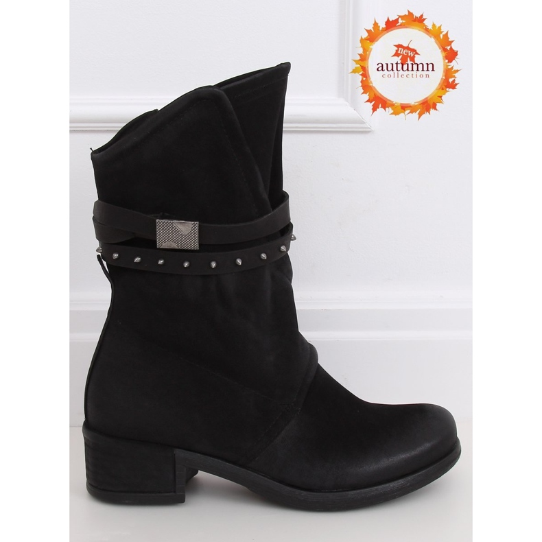 Cizme de dama militare negre ST-05P Negre negru