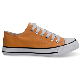 Adidași înalți Konwers 8223 Peach galben