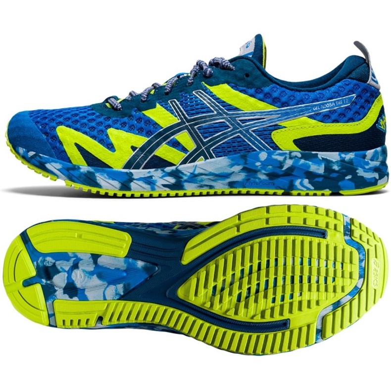 Pantofi de alergare Asics Gel-Noosa Tri M 1011A673-400 albastru verde