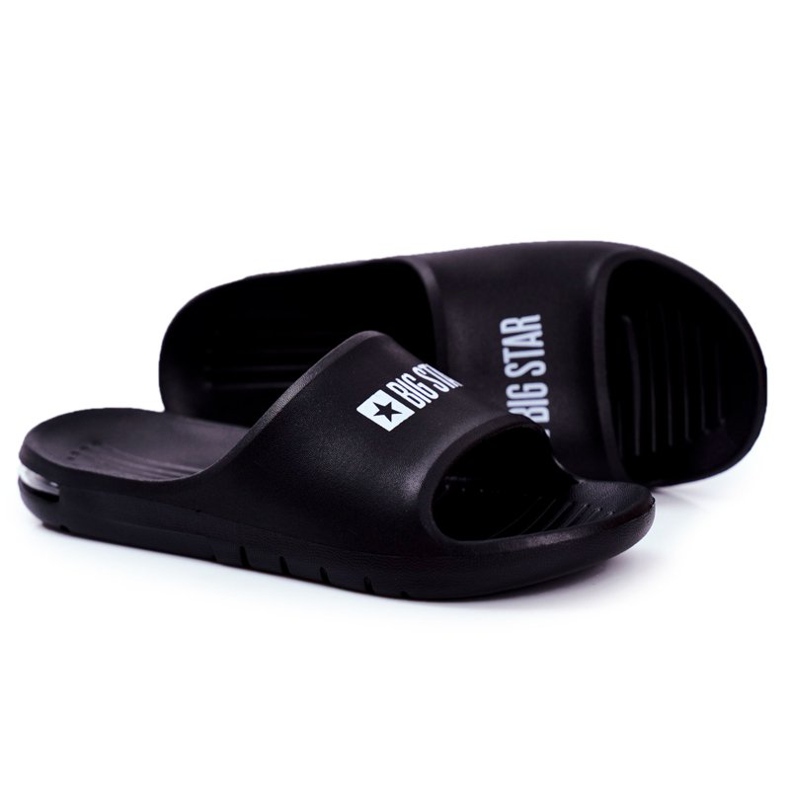 Papuci pentru bărbați Big Star Air Black GG174917 negru