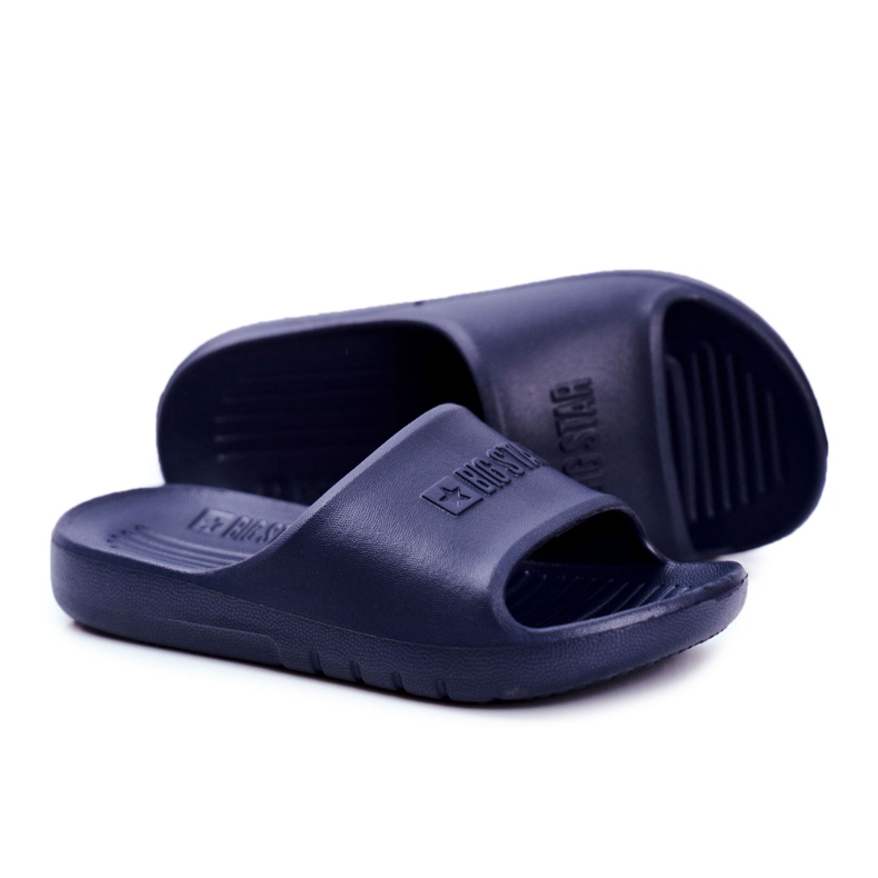 Papuci pentru copii Tineret Big Star Blue Navy GG374810 albastru