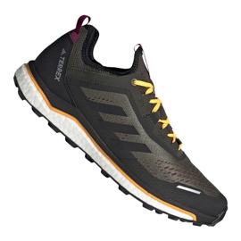 Pantofi Adidas Terrex Agravic Flow M FV2411 negru gri verde Pantofi Adidas Terrex Agravic Flow M FV2411 negru gri verde