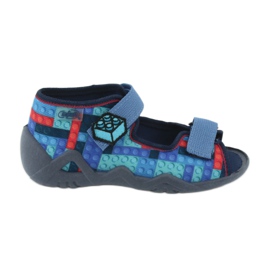 Încălțăminte pentru copii Befado 250P094 roșu albastru multicolor