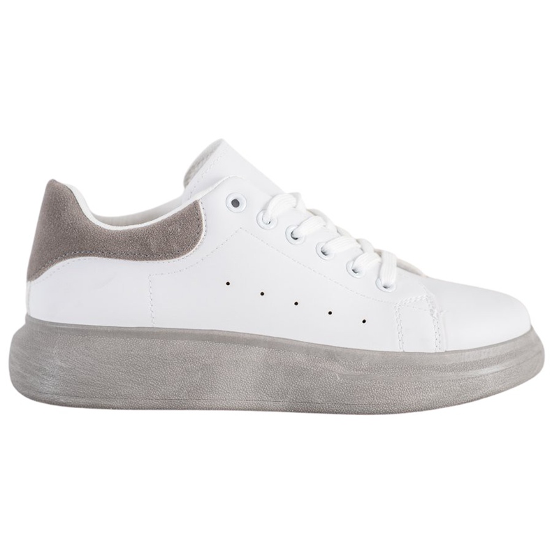 SHELOVET Adidași pe platforma gri alb