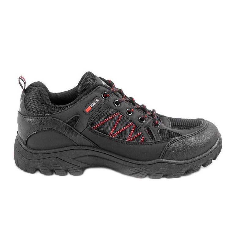 Pantofi sport de trekking negri HL-1831B negru