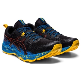 Pantofi de alergare Asics FujiTrabuco Lyte M 1011A700-002 albastru multicolor