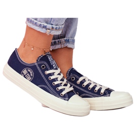 Pantofi de damă Big Star pentru femei, albastru bleumarin FF274125 multicolor Pantofi de damă Big Star pentru femei, albastru bleumarin FF274125 multicolor