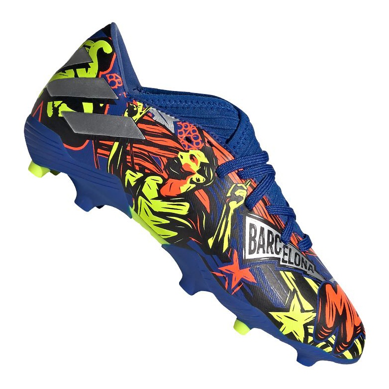 Ghete de fotbal Adidas Nemeziz Messi 19.3 Fg Jr EH0599 multicolor multicolor