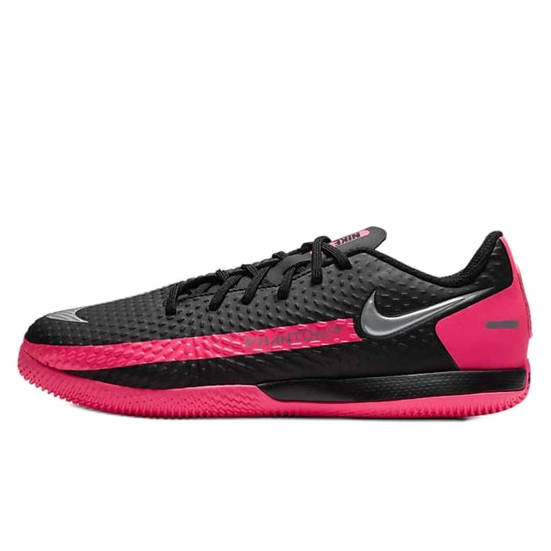 Pantof de fotbal Nike Phantom Gt Academy Ic Jr CK8480-006 multicolor negru Pantof de fotbal Nike Phantom Gt Academy Ic Jr CK8480-006 multicolor negru