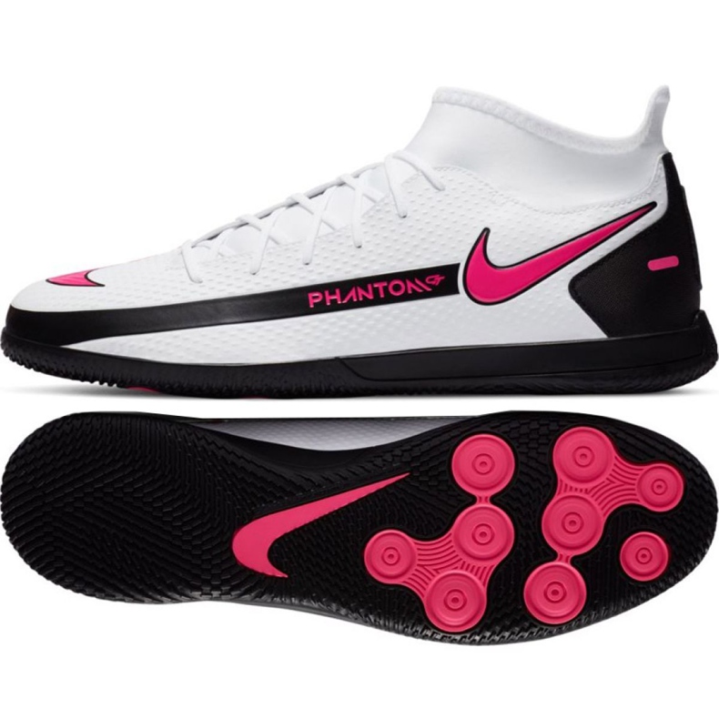 Pantofi de fotbal Nike Phantom Gt Club Df Ic M CW6671-160 multicolor alb