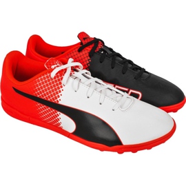 Ghete de fotbal Puma evoSPEED 5.5 Tricks Tt M 10359103 multicolor roșu Ghete de fotbal Puma evoSPEED 5.5 Tricks Tt M 10359103 multicolor roșu
