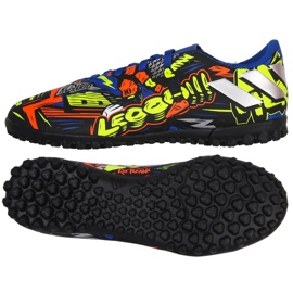 Ghete de fotbal Adidas Nemeziz Messi 19.4 Tf Jr EH0602 bleumarin, multicolor multicolor