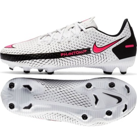 Pantofi de fotbal Nike Phantom Gt Academy FG / MG Jr CK8476-160 alb multicolor
