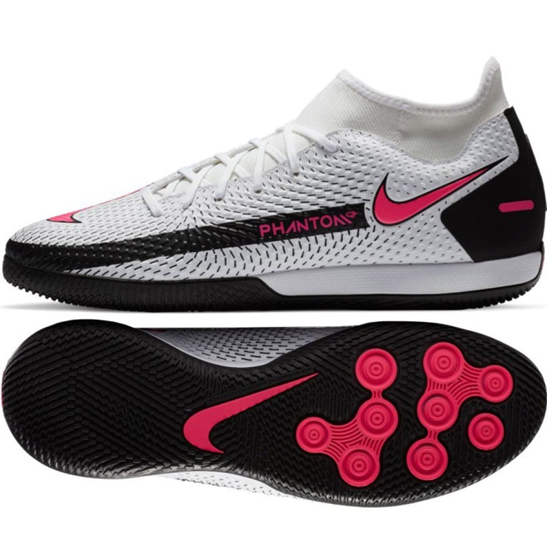 Încălțăminte de interior Nike Phantom Gt Academy Df Ic M CW6668-160 alb alb