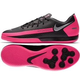 Pantofi de fotbal Nike Phantom Gt Academy Ic M CK8467-006 negru multicolor