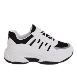 Încălțăminte sport pentru femei alb și negru BH-001 Negru