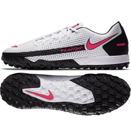 Pantofi de fotbal Nike Phantom Gt Academy Tf M CK8470-160 alb multicolor