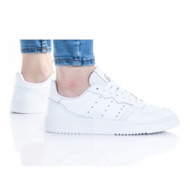 Pantofi Adidas Supercourt Jr EE7726 alb galben