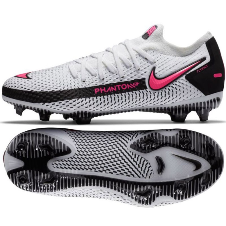 Pantofi de fotbal Nike Phantom Gt Elite Fg Jr CK8473-160 multicolor alb
