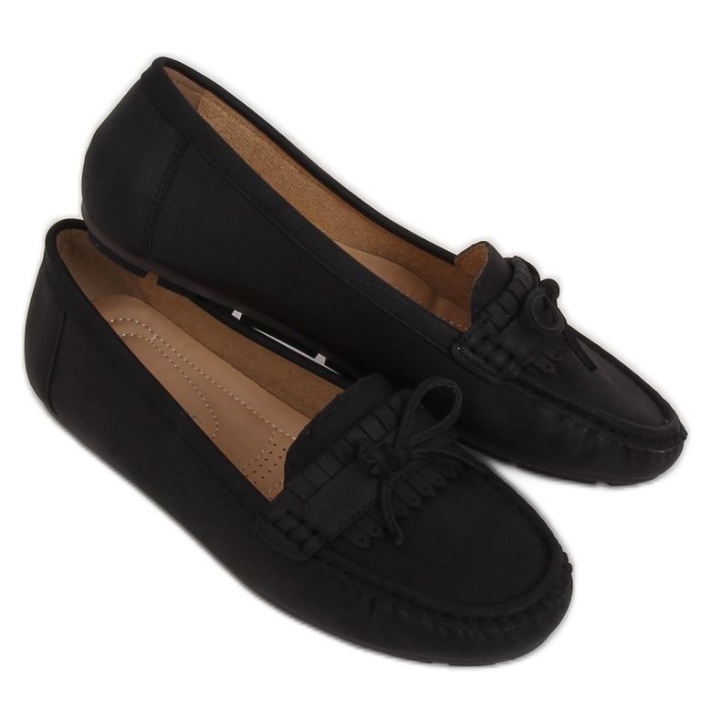 Mocasini dama negri 9F182 Negru